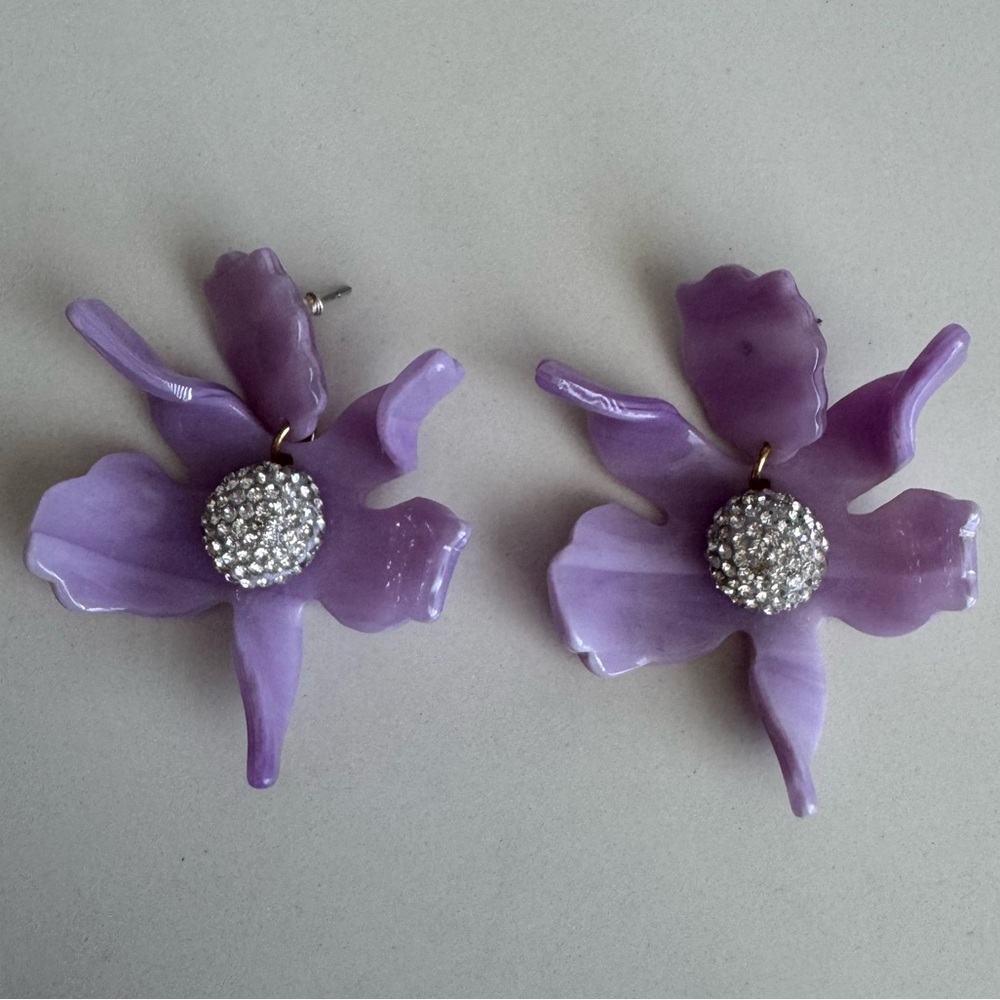 Lele Sadoughi Floral Lilly Earrings